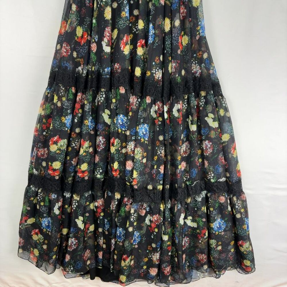 Mac Duggal Floral Maxi Dress - Picture 4 of 5